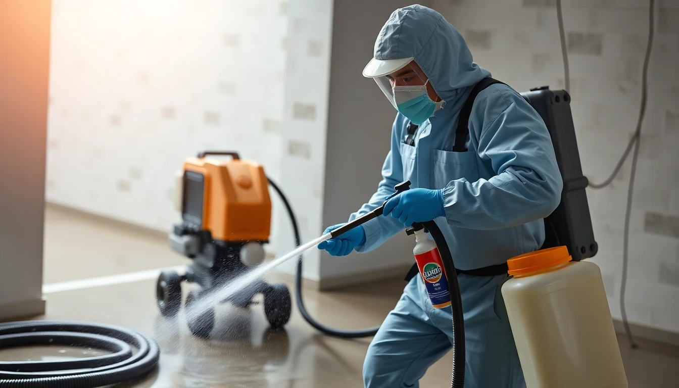 Basement Flood Sanitization