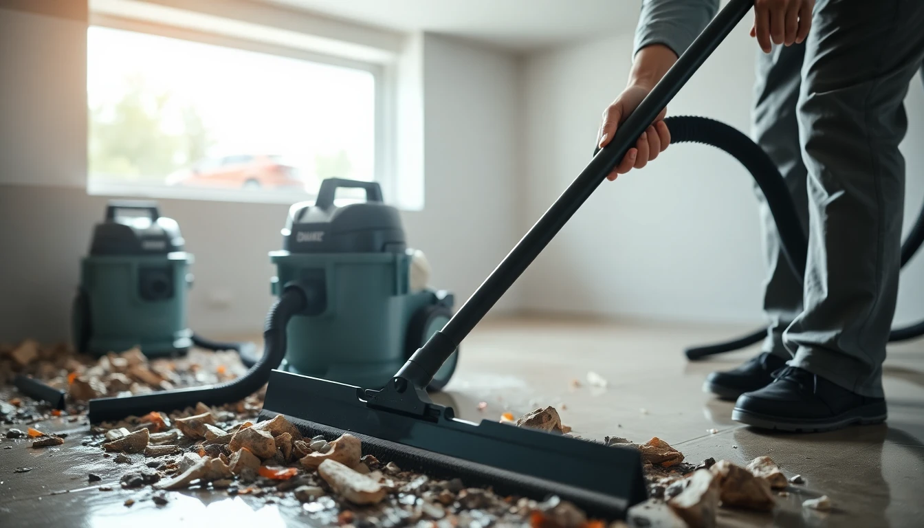 Basement Flood Cleanup